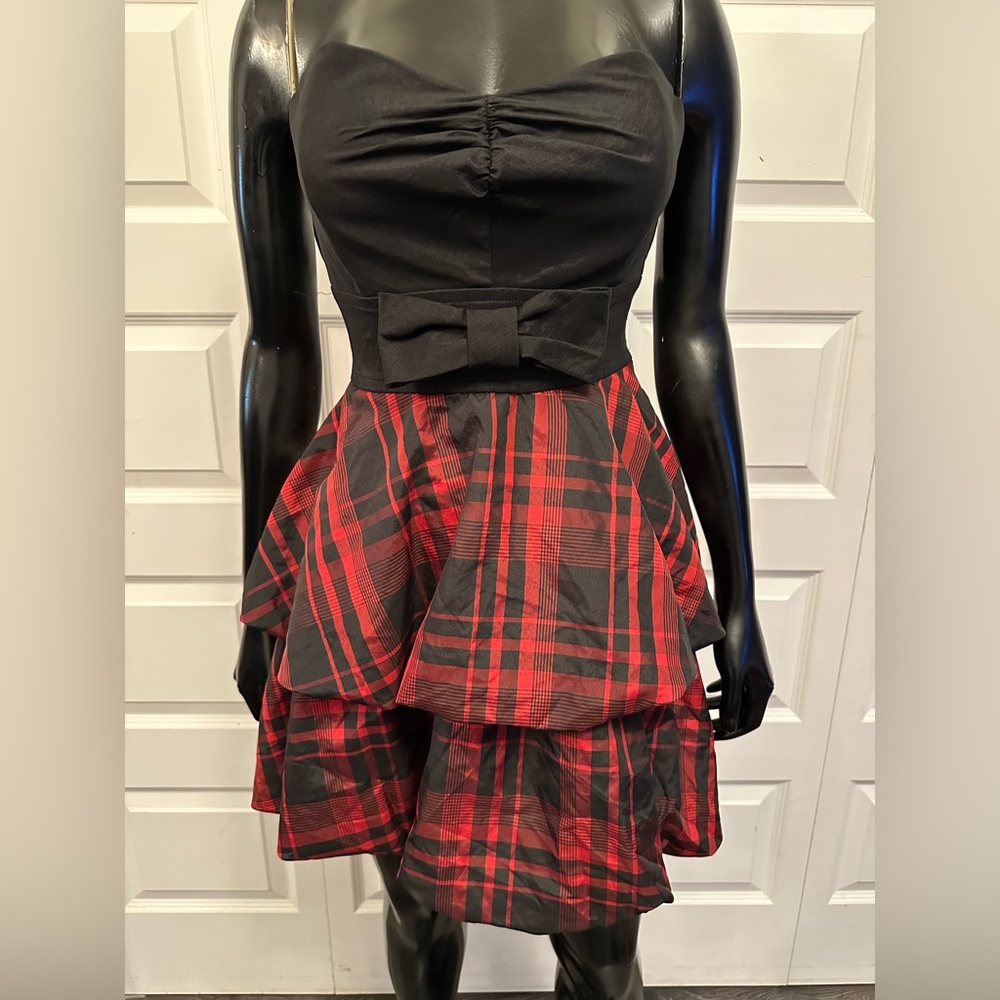 Le Chateau Plaid Dress